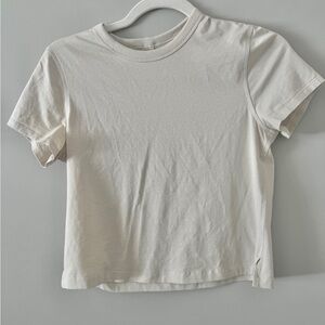 Lululemon Boxy Crop T shirt